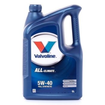 МАСЛО МОТОРНОЕ VALVOLINE ALL-CLIMATE 5W-40 5л API SN/CF A3/B4 502,00/505,00 229.3 RN0700/0710