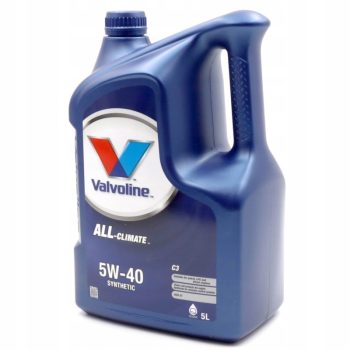МАСЛО МОТОРНОЕ VALVOLINE ALL-CLIMATE C3 5W-40 5л API SN/CF Dexos2 502.00/505.00 LL-04