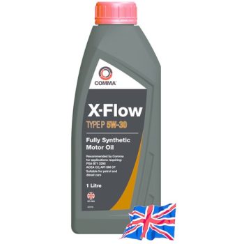 МАСЛО МОТОРНОЕ COMMA X-FLOW TYPE P 5W30, API SM/CF, ACEA C2, PSA B71 2290