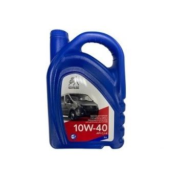 МАСЛО МОТОРНОЕ ГАЗ ДИЗЕЛЬ Евро-5 10W-40 5л канистра API CJ-4 ЕВРО-5 дв.Cummins (07777-00-3195784-000)
