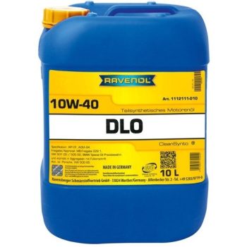 МАСЛО МОТОРНОЕ RAVENOL DLO SAE 10W-40 10л API SN/CF A3/B4  501.00/505.00
