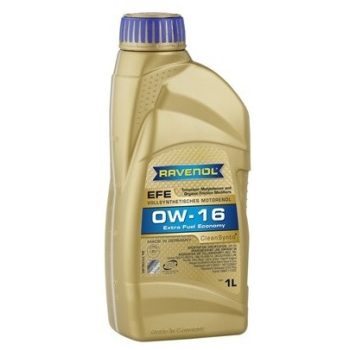 МАСЛО МОТОРНОЕ RAVENOL EFE 0W-16 1л API SP (RC) ILSAC GF-6B