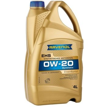 МАСЛО МОТОРНОЕ RAVENOL EHS SAE 0W-20 4л ACEA C6 LL-17 FE+ MB 229.72 VCC RBS0-2AE