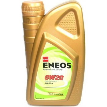 МАСЛО МОТОРНОЕ ENEOS 0W20 PREMIUM ULTRA API SM, ILSAC GF-4