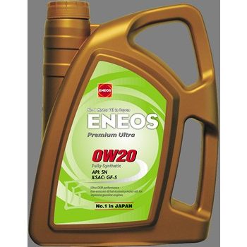 МАСЛО МОТОРНОЕ ENEOS 0W20 PREMIUM ULTRA API SM, ILSAC GF-5