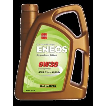 МАСЛО МОТОРНОЕ ENEOS 0W30 PREMIUM ULTRA ACEA C3, LL-04, MB 229.51