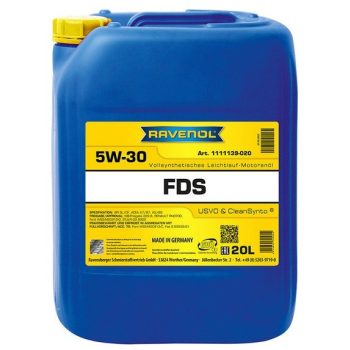 МАСЛО МОТОРНОЕ RAVENOL FDS SAE 5W-30 20л ACEA A7/B7 WSS-M2C913A/B/C/D  MB 229.6