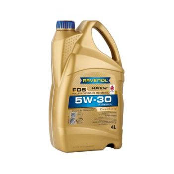 МАСЛО МОТОРНОЕ RAVENOL FDS SAE 5W-30 4л ACEA A7/B7 WSS-M2C913A/B/C/D  MB 229.6