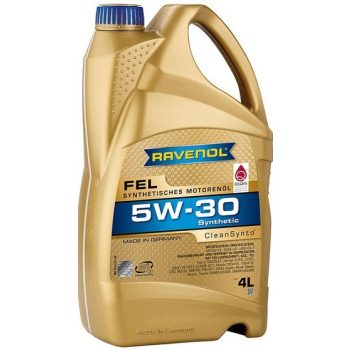 МАСЛО МОТОРНОЕ RAVENOL FEL SAE 5W-30 4л PSA B71 2290 ACEA C2