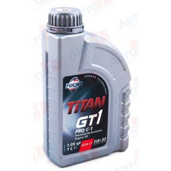 МАСЛО МОТОРНОЕ FUCHS TITAN GT1 PRO C-1 5W-30 C1 A5/B5 Mazda WSSM2C934B