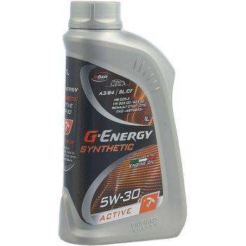 МАСЛО МОТОРНОЕ G-Energy Synthetic Active 5W-30 API SL/CF (L)