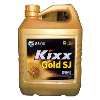 МАСЛО МОТОРНОЕ KIXX Gold SJ 10W40 4L МАСЛО МОТОРНОЕ \ API: SJ/CF; Semi Synthetic (1849), П/банка