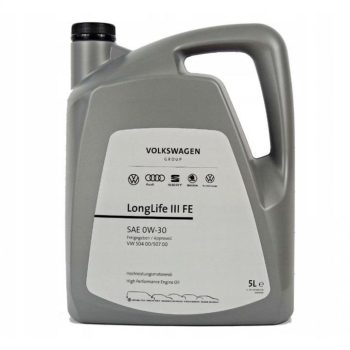 МАСЛО МОТОРНОЕ VAG GS55545M4EUR Масло моторное Group Longlife III 0W30 5л синтет