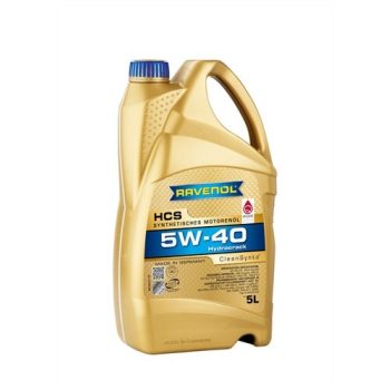 МАСЛО МОТОРНОЕ RAVENOL HCS SAE 5W-40 5л  LL-01  PSA B71 2296 502.00/505.00