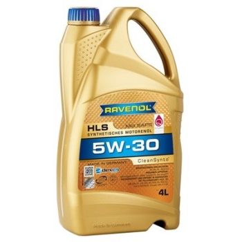 МАСЛО МОТОРНОЕ RAVENOL HLS SAE 5W-30 4л LL-04 dexos 2 505.00/505 01/502.00
