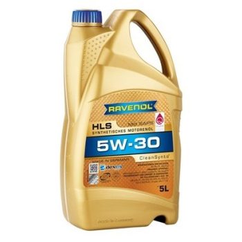МАСЛО МОТОРНОЕ RAVENOL HLS SAE 5W-30 5л LL-04 dexos 2 505.00/505 01/502.00