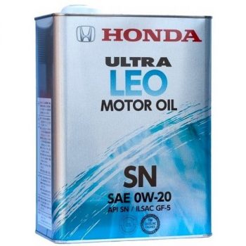 МАСЛО МОТОРНОЕ HONDA Ultra LEO SN 0W-20