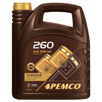 МАСЛО МОТОРНОЕ PEMCO iDRIVE 260 10W-40 5л 502.00/505.00 A3/B4  B712294