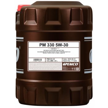 МАСЛО МОТОРНОЕ PEMCO iDRIVE 330 5W-30 20л 502.00/505.00 LL-98 (Под заказ)