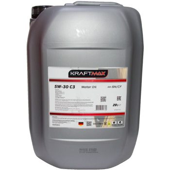 МАСЛО МОТОРНОЕ KRAFTMAX KM607/20 Масло моторное 5W-30 C3 DPF 20 л