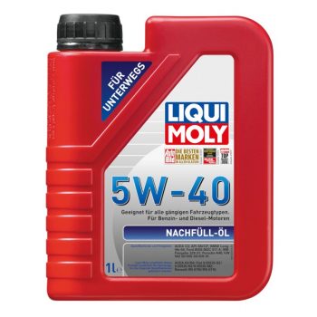 МАСЛО МОТОРНОЕ LIQUI MOLY 5W40 Nachfull Oil API SM/CF, ACEA A3/B4/C3