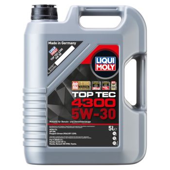 МАСЛО МОТОРНОЕ LIQUI MOLY Top Tec 4300 5W-30