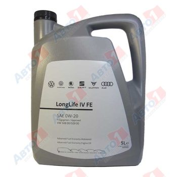 МАСЛО МОТОРНОЕ VAG LONGLIFE IV FE 0W-20 5л  508.00/509.00