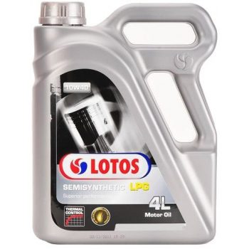 МАСЛО МОТОРНОЕ LOTOS SEMISYNTHETIC LPG SL 10W-40 (Thermal Control) API SL ACEA A3