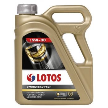 МАСЛО МОТОРНОЕ LOTOS SYNTHETIC 504/507 SAE 5W-30 MB-Approval 229.51, VW 504.00/507.00, Porsche C30