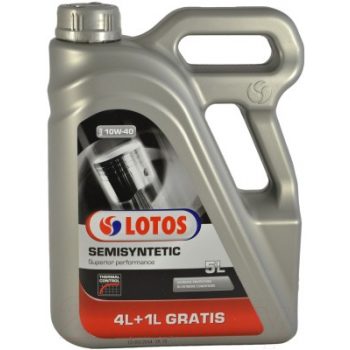 МАСЛО МОТОРНОЕ LOTOS WF-K500910-0H1 SEMISYNTHETIC SAE 10W-40 API SL/CF, ACEA A3/B3, MB 229.1, VW 501.01/505.00