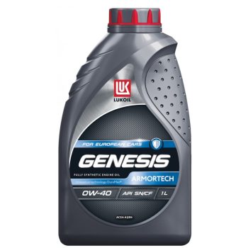 МАСЛО МОТОРНОЕ ЛУКОЙЛ ЛУКОЙЛ-GENESIS ARMORTECH 0W-40 1л MB 229.5 VW 505.00 new *
