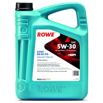 МАСЛО МОТОРНОЕ ROWE Масло моторное 5W-30 5л НС-синтетика HIGHTEC SYNT RS HC-FO A1/B1, A5/B5