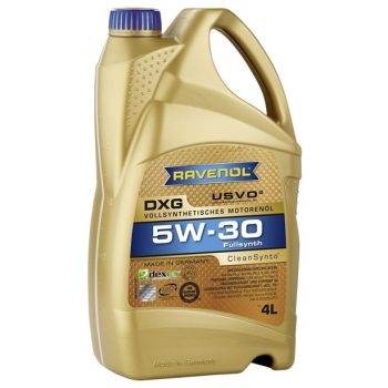 МАСЛО МОТОРНОЕ RAVENOL Масло моторное 5W30 4л DXG синтетика