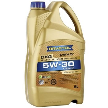 МАСЛО МОТОРНОЕ RAVENOL Масло моторное 5W30 5л син. DXG SN Plus,SP(RC) 1111124-005-01-999