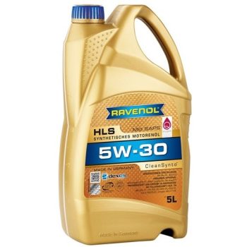 МАСЛО МОТОРНОЕ RAVENOL Масло моторное 5W30 5л син.HLS SN C3 CF/SN 1111119-005-01-999