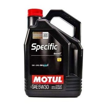 МАСЛО МОТОРНОЕ MOTUL МАСЛО МОТОРНОЕ 5W30 (5L) SPECIFIC DEXOS2 \ ACEA C3; API SN/CF; GM-OPEL dexos2 (100% СИНТ.)