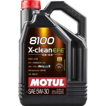 МАСЛО МОТОРНОЕ MOTUL Масло моторное 8100 X-CLEAN EFE 5W30 синт.4л