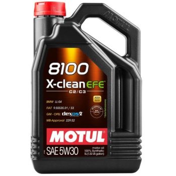 МАСЛО МОТОРНОЕ MOTUL Масло моторное 8100 X-CLEAN EFE 5W30 синт.5л
