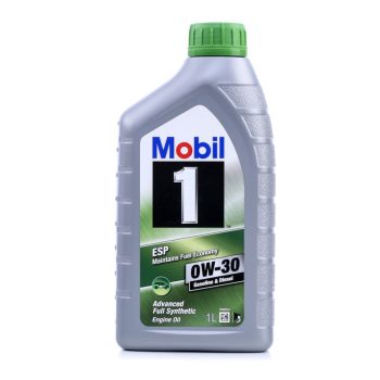 МАСЛО МОТОРНОЕ MOBIL Масло моторное для л/а; 1 ESP 0w30, 1л
