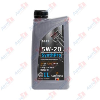 МАСЛО МОТОРНОЕ Senfineco Масло моторное SynthPro 5W-20 API SP ILSAC GF-6, кан.1 л