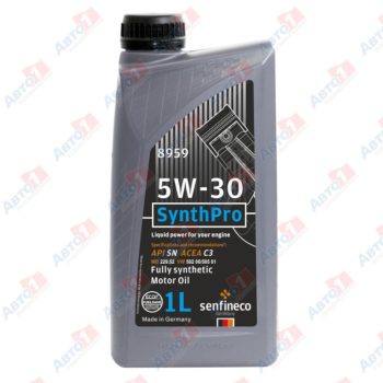 МАСЛО МОТОРНОЕ Senfineco Масло моторное SynthPro 5W-30 API SN ACEA C3, бут.1 л