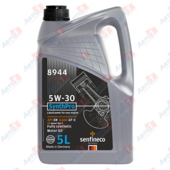 МАСЛО МОТОРНОЕ Senfineco Масло моторное SynthPro 5W-30 API SP ILSAC GF-6, кан.5 л