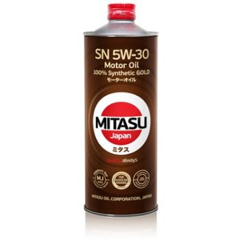 МАСЛО МОТОРНОЕ MITASU 5W-30 GOLD SN/ILSAC GF-5/DEXOS