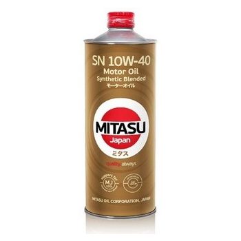 МАСЛО МОТОРНОЕ MITASU MJ-122A-1 10W40 MOTOR OIL SN  API SN ACEA A3/B4-08 MB 229.1