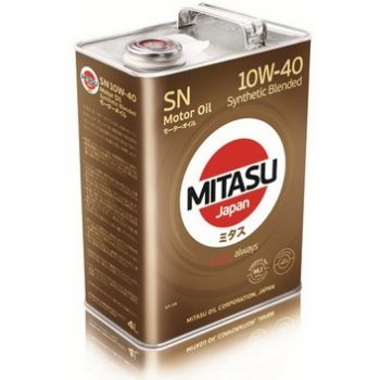 МАСЛО МОТОРНОЕ MITASU MJ-122A-4 10W40 MOTOR OIL SN  API SN ACEA A3/B4-08 MB 229.1