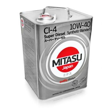 МАСЛО МОТОРНОЕ MITASU MJ-222-6 10W40 SUPER DIESEL CI-4