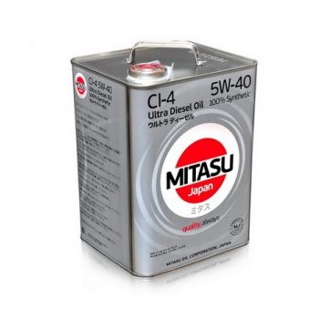 МАСЛО МОТОРНОЕ MITASU MJ-212-6 5W40 6L МАСЛО МОТОРНОЕ ULTRA DIESEL CI-4\ API CI-4/CH-4/СG-4/CF ACEA А3/B3/B4/E3/E5, СИНТ