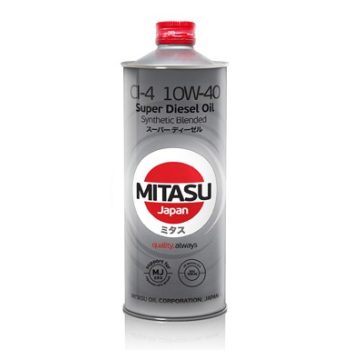 МАСЛО МОТОРНОЕ MITASU MJ-222-1 10W40 1L МАСЛО МОТОРНОЕ SUPER DIESEL CI-4 ПОЛУСИНТ