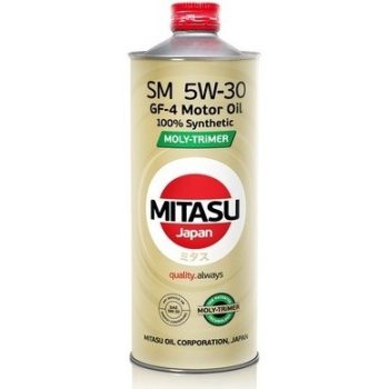 МАСЛО МОТОРНОЕ MITASU MJ-M11-1 5W30 1L МАСЛО МОТОРНОЕ MOLY-TRiMER SM \ API SM/CF ILSAC GF-4 100% Synthetic