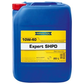 МАСЛО МОТОРНОЕ RAVENOL Моторное масло Expert SHPD SAE 10W-40 (20л) new